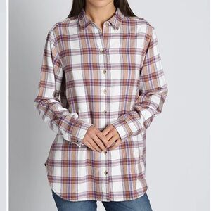 Jach’s New York Tan Plaid Flannel with Pockets